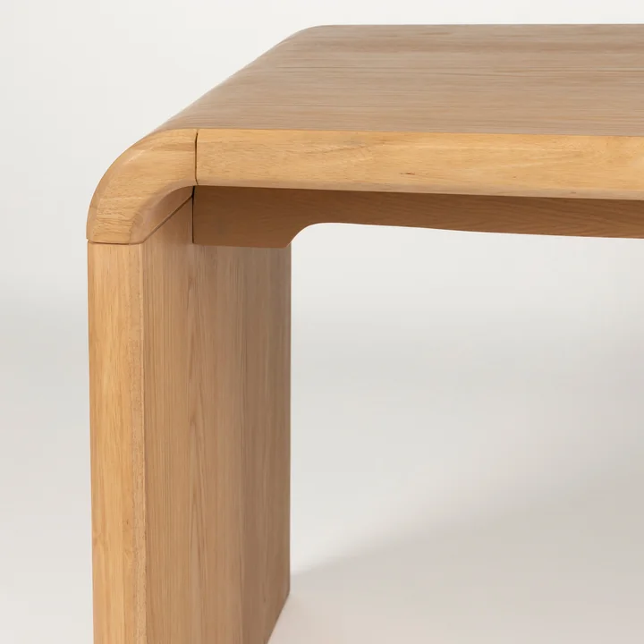 Zuiver - Brave Table de salle à manger, 160 x 80 cm, chêne