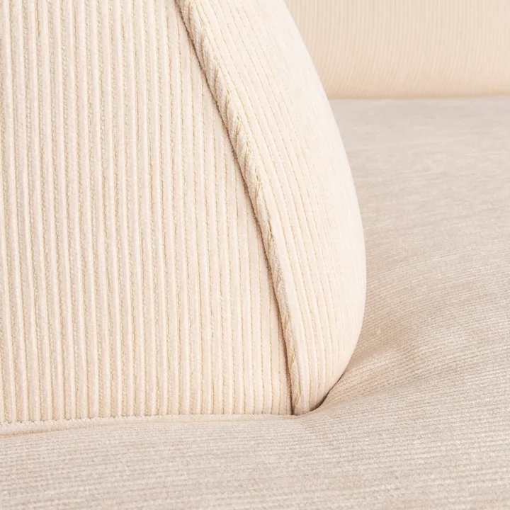 Zuiver - Fat Freddy Rib Canapé d'angle, natural