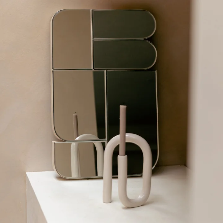 Zuiver - Glamour Miroir, beige