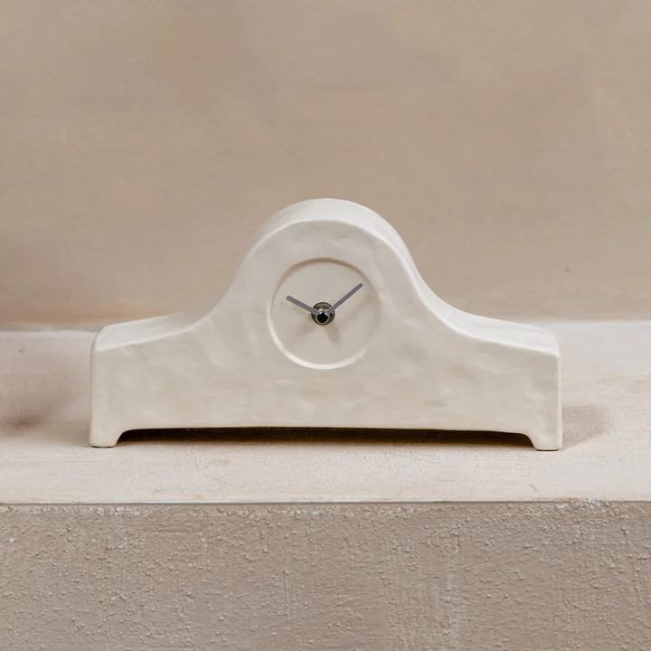 Zuiver - Grandma Horloge de table, blanc