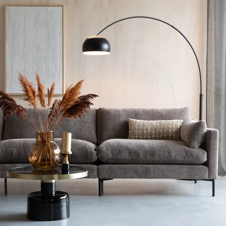 Zuiver - Metal Bow Lampadaire, noir