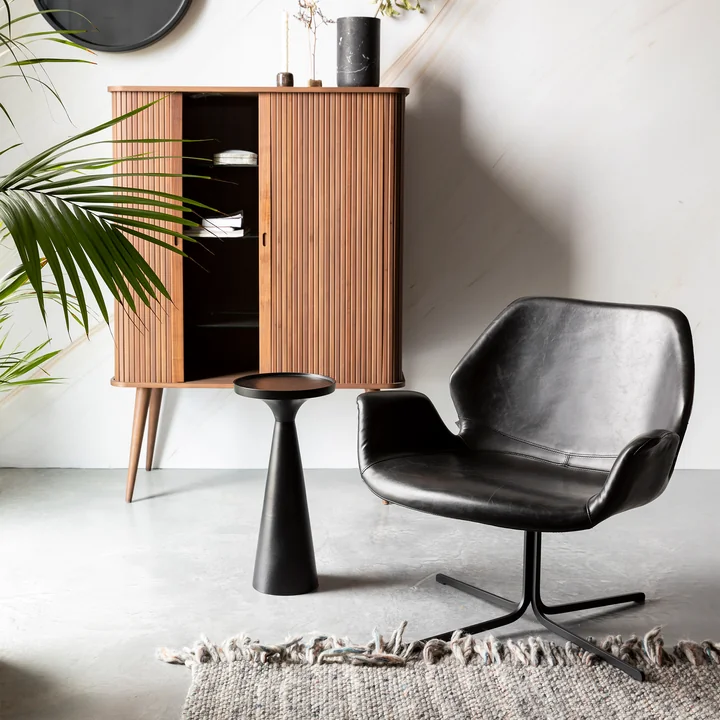 Zuiver - Nikki Lounge Chair, tout noir