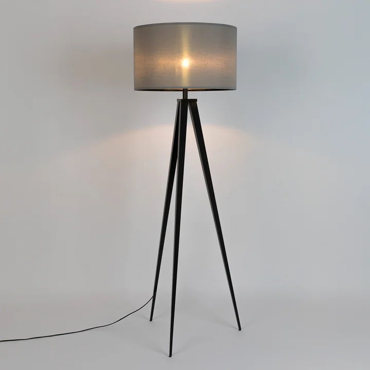 Zuiver - Tripod Lampadaire, noir / gris