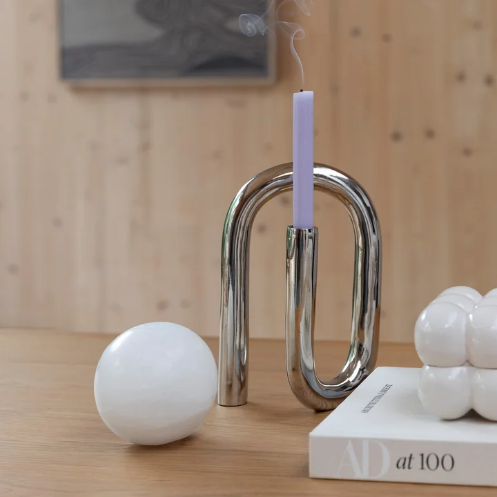 Zuiver - Tubo Chandelier, large / argent