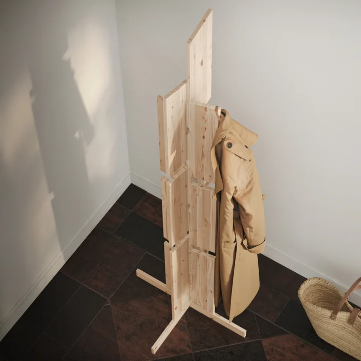 Karup Design - Keeper Portemanteau, H 186 cm, pin naturel