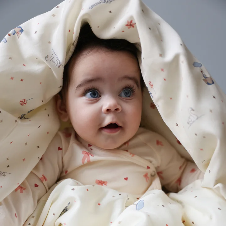 Cam Cam Copenhagen - Linge de lit pour bébé, 70 x 100 cm, carousel