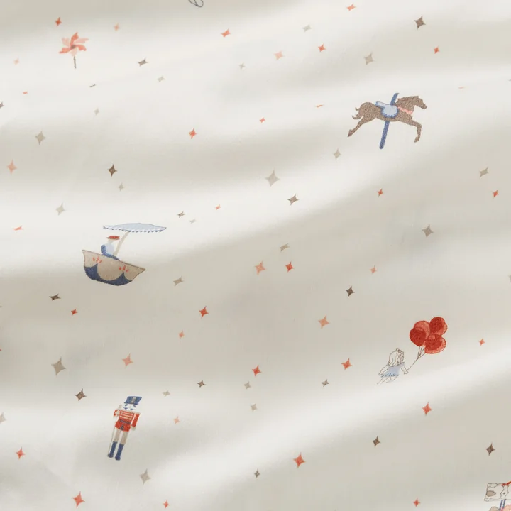 Cam Cam Copenhagen - Linge de lit, 140 x 200, 60 x 65 cm, carousel