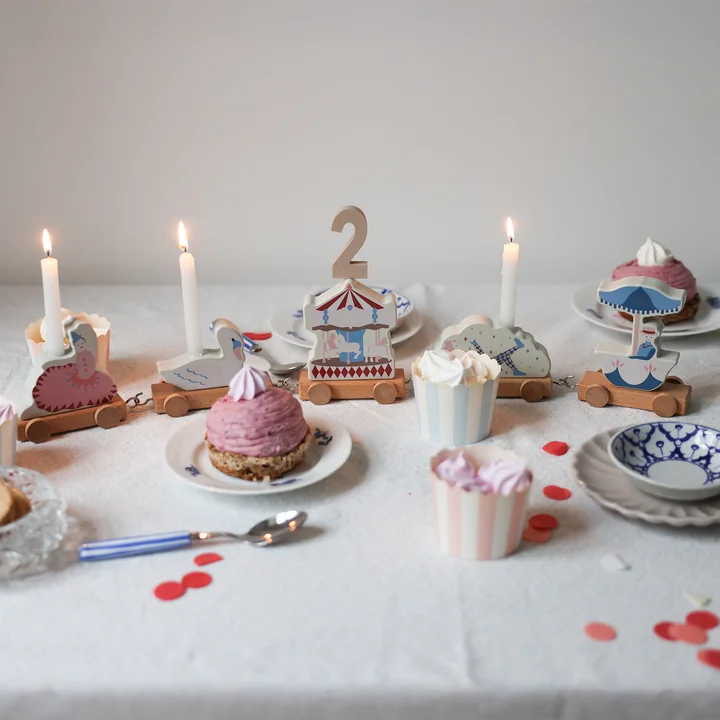 Cam Cam Copenhagen - Train d'anniversaire, carousel