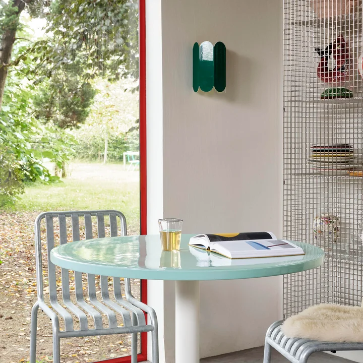 HAY - Arcs Applique murale, sea green