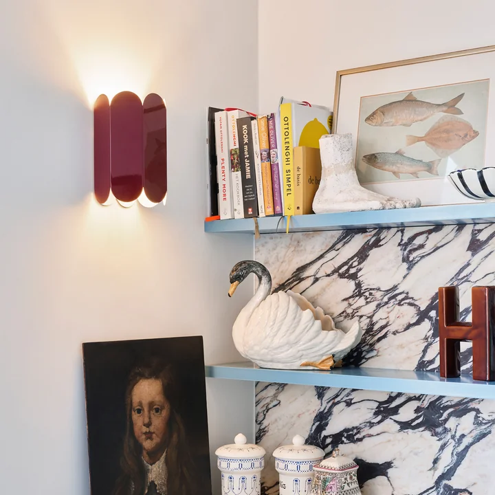 HAY - Arcs Applique murale, rouge auburn