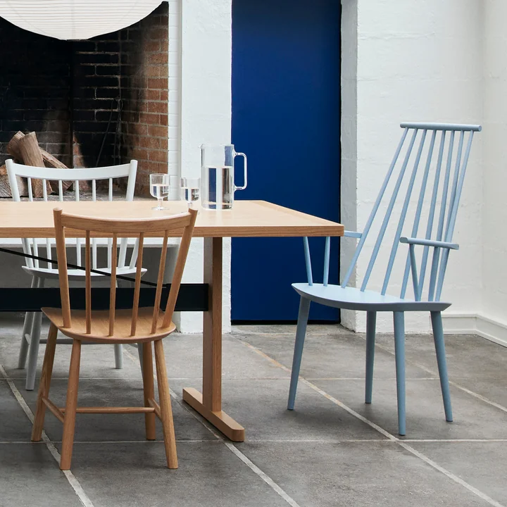 HAY - J110 Chaise, slate blue