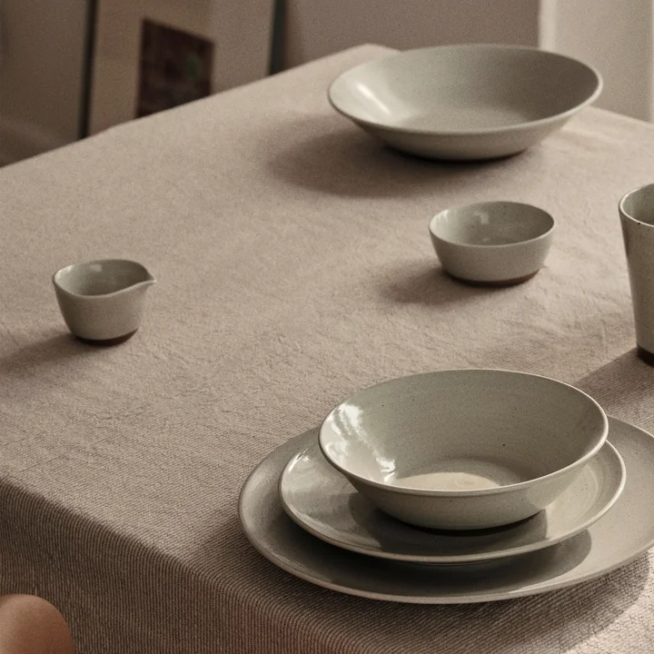 Broste Copenhagen - Grød Bol avec bec verseur, Ø 7,5 x H 4,4 cm, sable