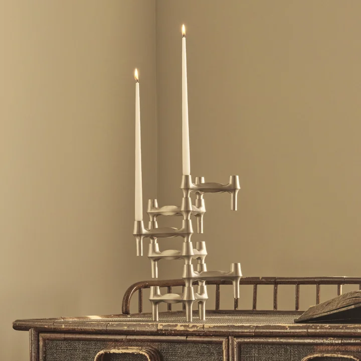 Stoff Nagel - BMF Bougeoir, chrome brossé