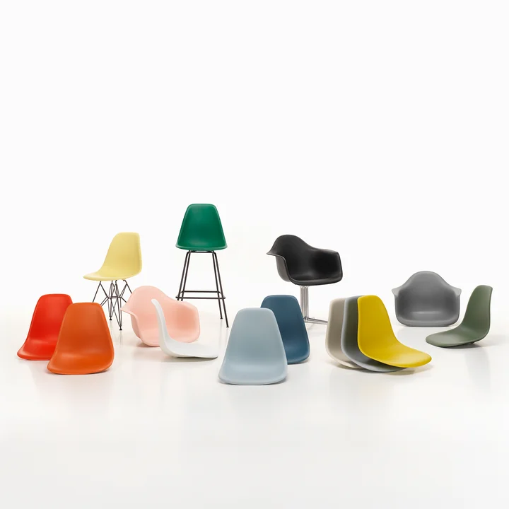 Vitra - Eames Plastic Side Chair RE, couleurs
