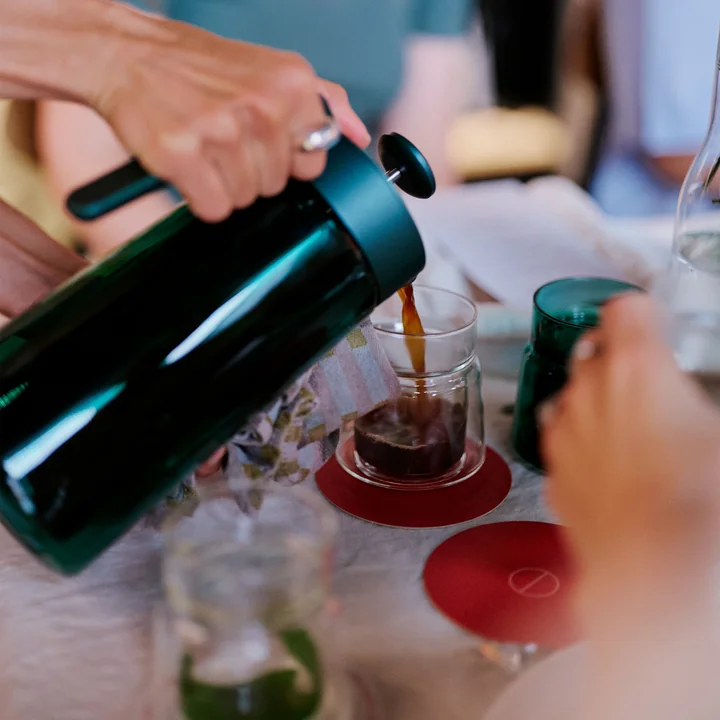 Jacob Jensen - Pot à filtre pressé, 0,8 l, vert