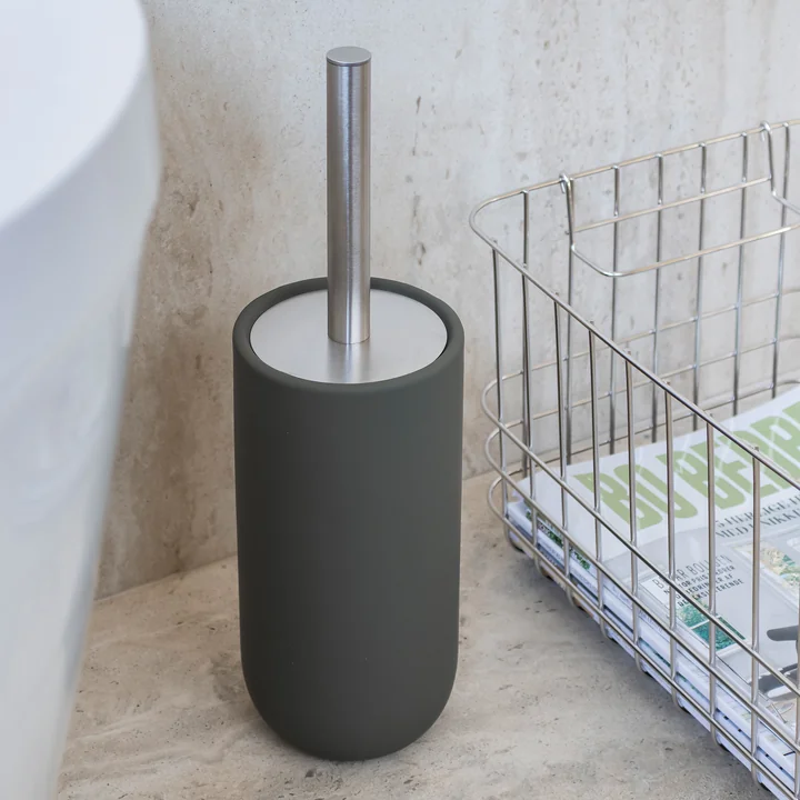 Mette Ditmer - Lotus Play Brosse à WC, olive foncé