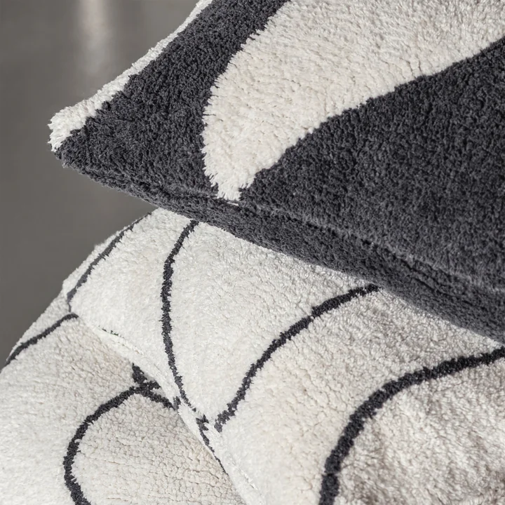 Mette Ditmer - Figura Taie d'oreiller, tuftée, off-white