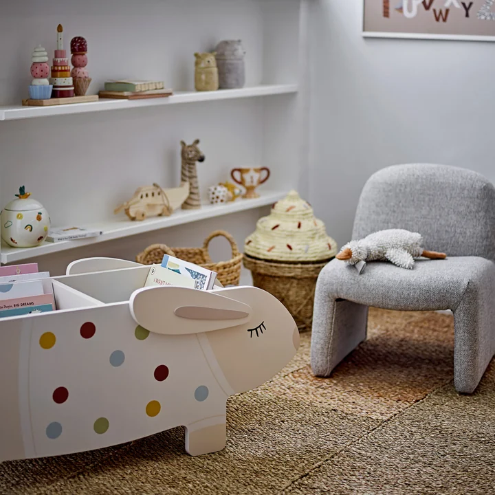 Bloomingville Mini - Cillie Panier avec couvercle