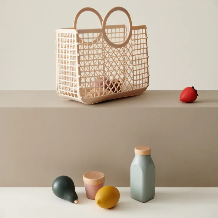 LIEWOOD - Florin Set de jouets Grocery incl. panier, sandy multi mix