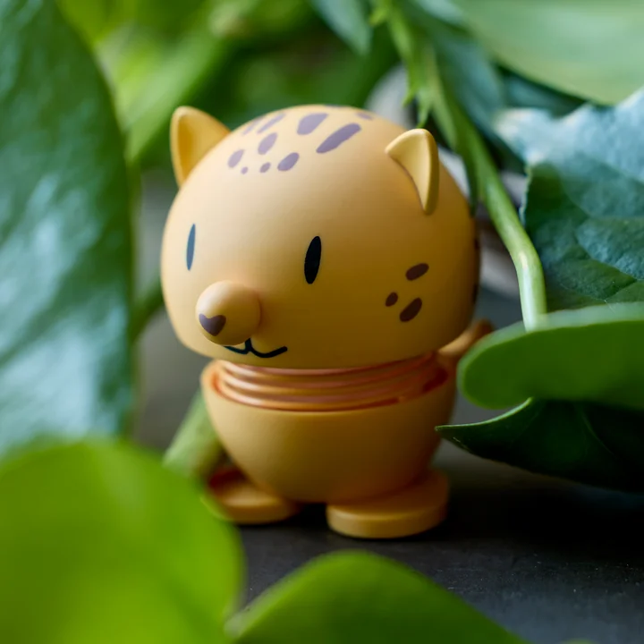 Hoptimist - Soft Leopard, Small, jaune