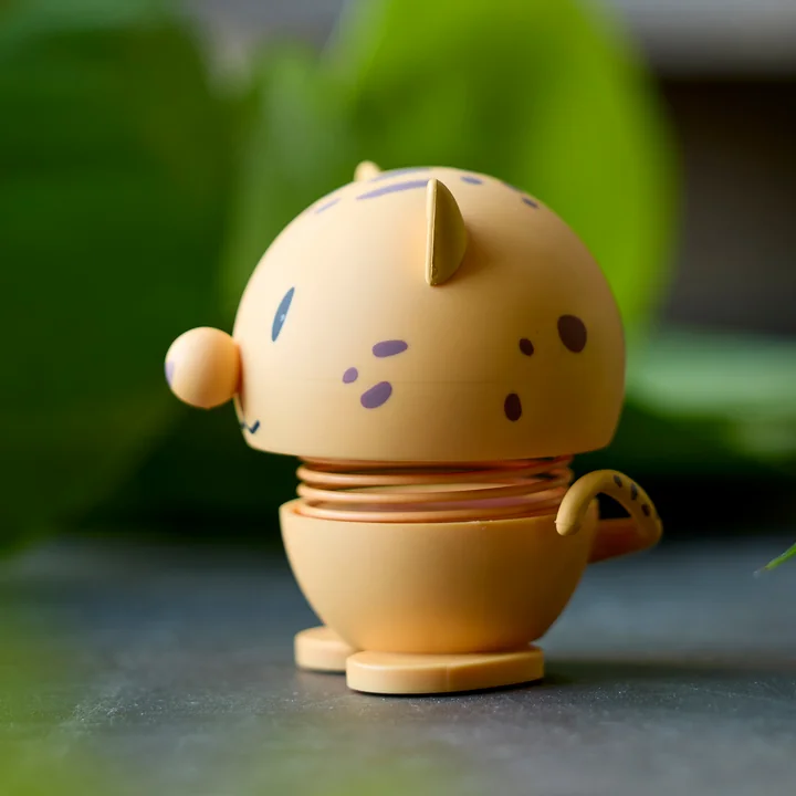 Hoptimist - Soft Leopard, Small, jaune