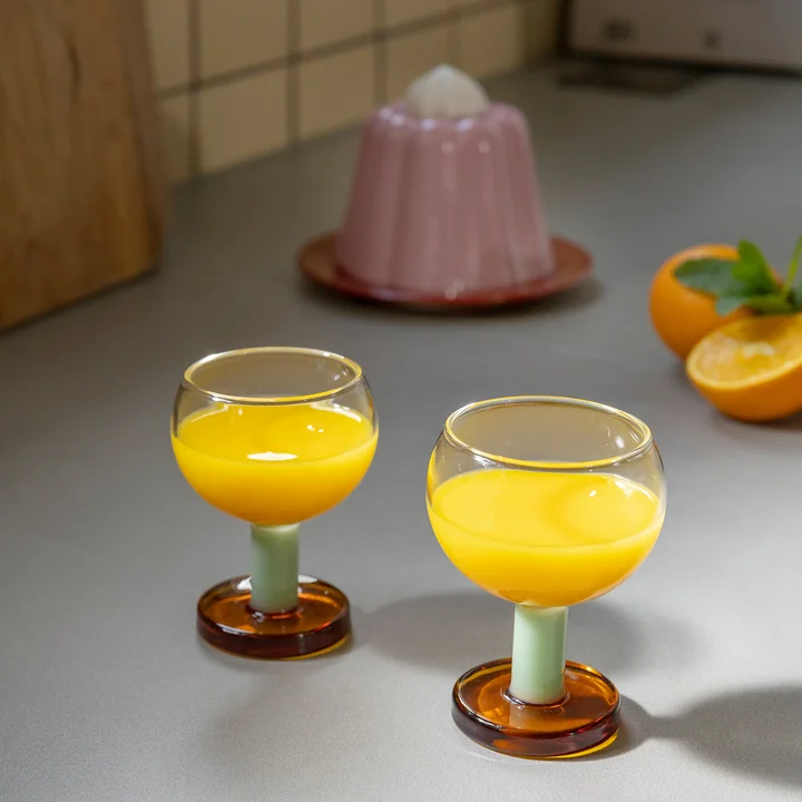 and klevering - Cantine Verre à coupe