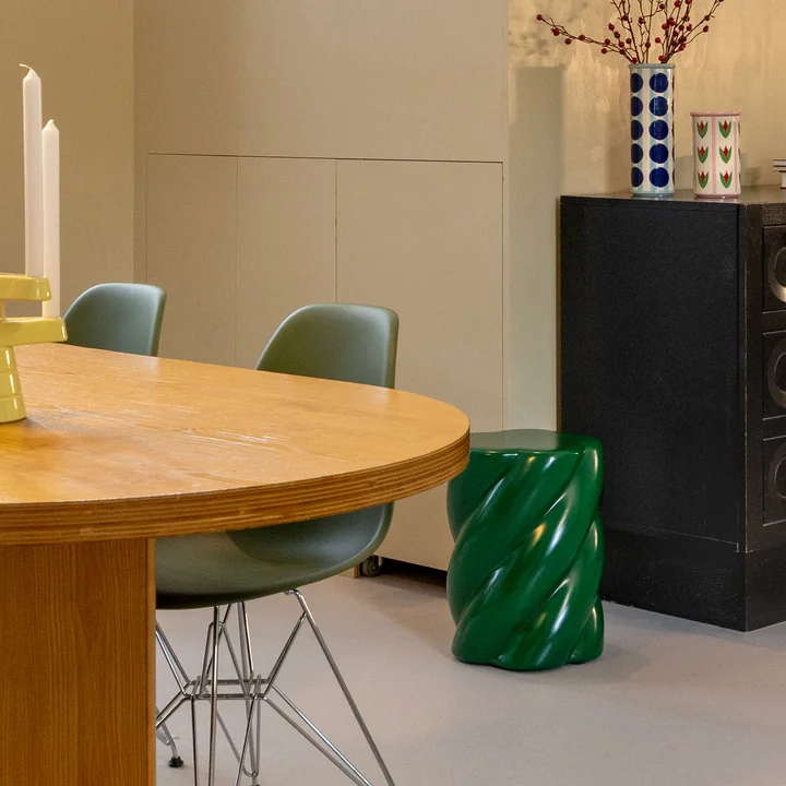 and klevering - Marshmallow Tabouret