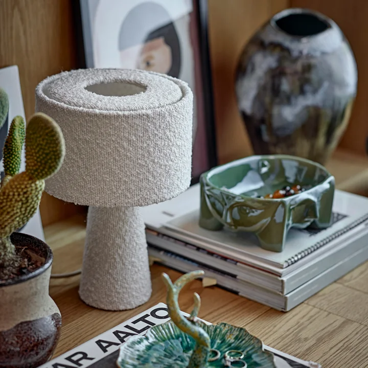 Bloomingville - Emmie Lampe de table, blanc