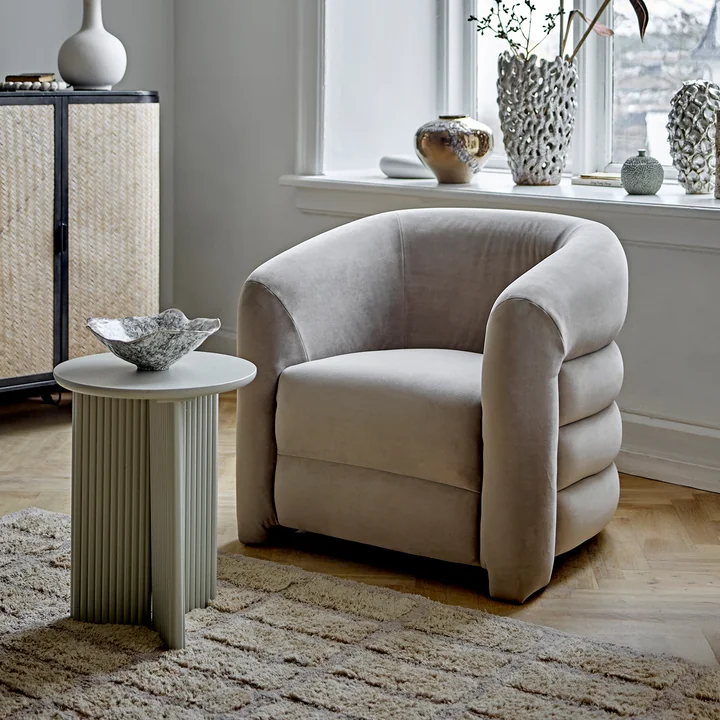 Bloomingville - Joel Chaise Lounge, gris