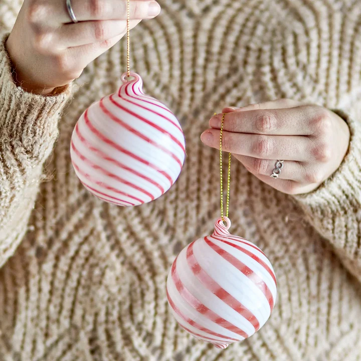 Bloomingville - Zwirl Boules de Noël