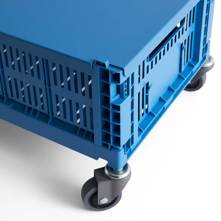 HAY - Colour Crate Couvercle métal electric blue
