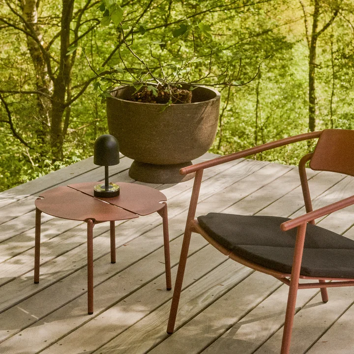 AYTM - Terra Pot de fleurs, Ø 60 x H 45 cm, java brown