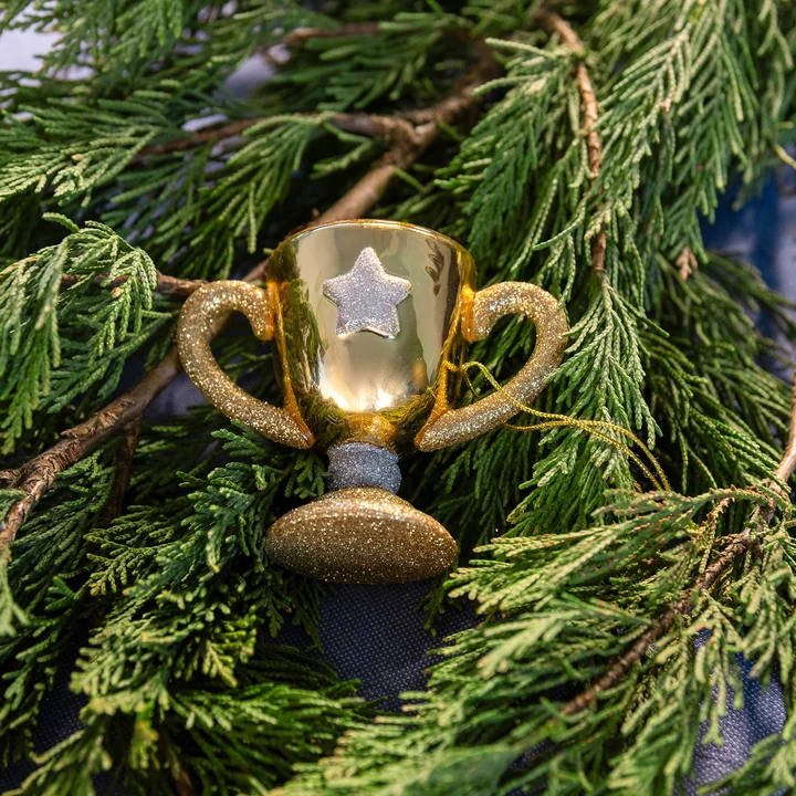 & klevering - Trophée Ornements, or / multicolore