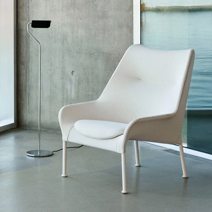 HAY - O2 Fauteuil lounge, eggshell / cream (Lift)