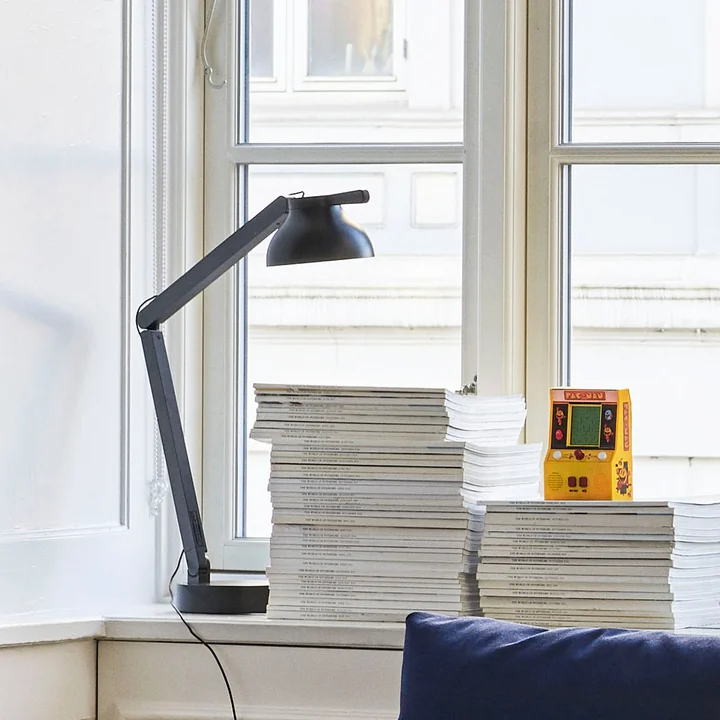 HAY - Lampe de bureau PC LED, soft black