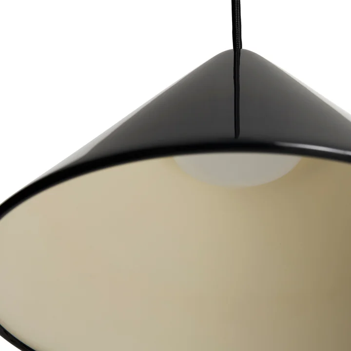 HAY - Compass Lampe suspendue, Ø 26 cm, soft black
