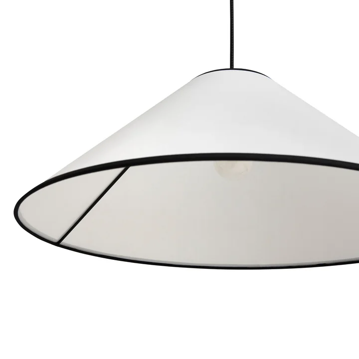 HAY - Ava Cone Lampe suspendue Ø 60 cm, blanc