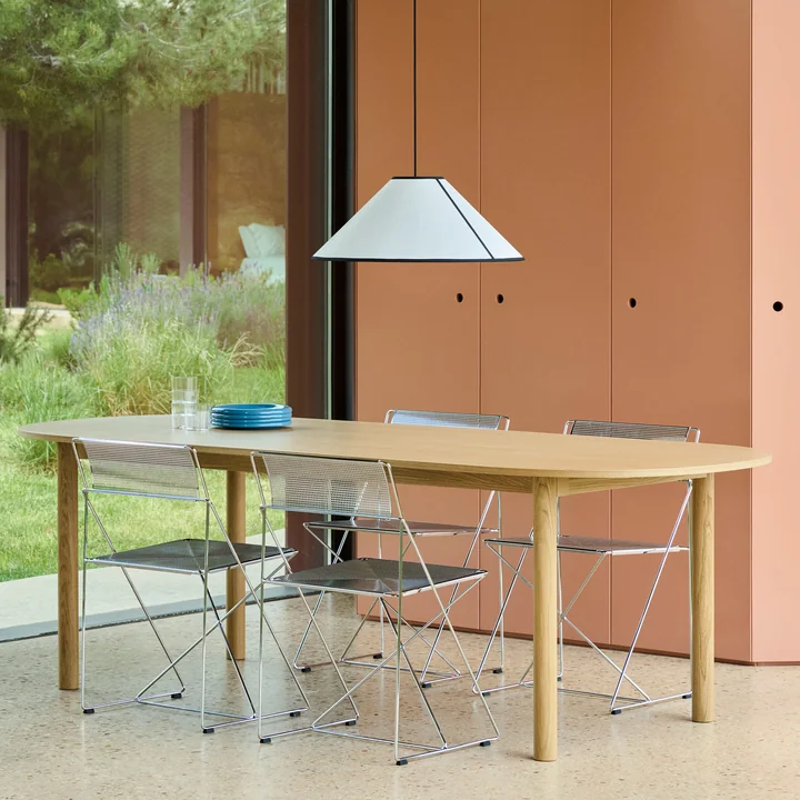 HAY - Annex Table de salle à manger allongée, chêne