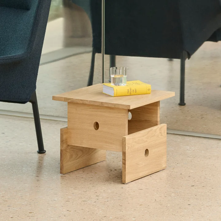 HAY - Woodbox table basse, chêne huilé