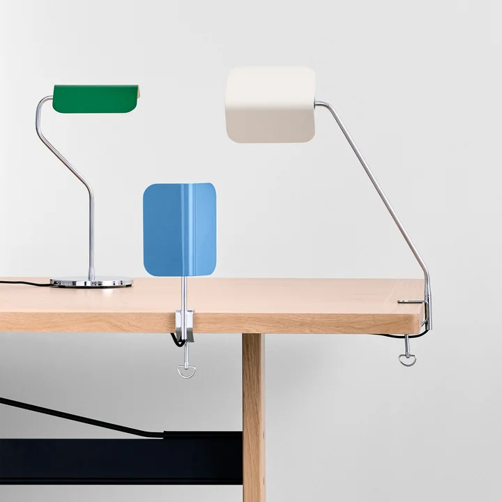 HAY - Apex Lampe de bureau à pince, oyster white