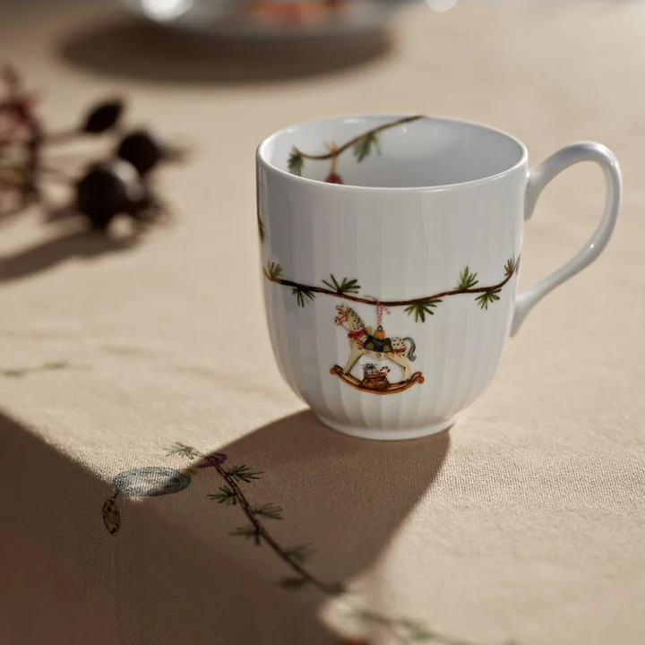 Kähler Design - Hammershøi Christmas 2025 Tasse avec anse, 33 cl, blanc