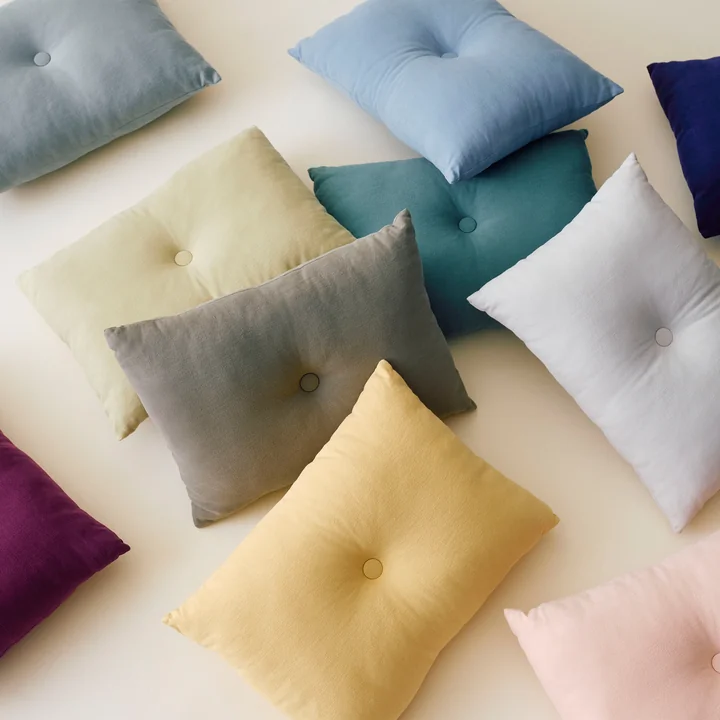 HAY - Dot Coussin Linen, 45 x 60 cm