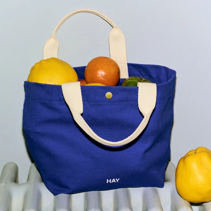HAY - Everyday Tote Bag Mini, bleu électrique