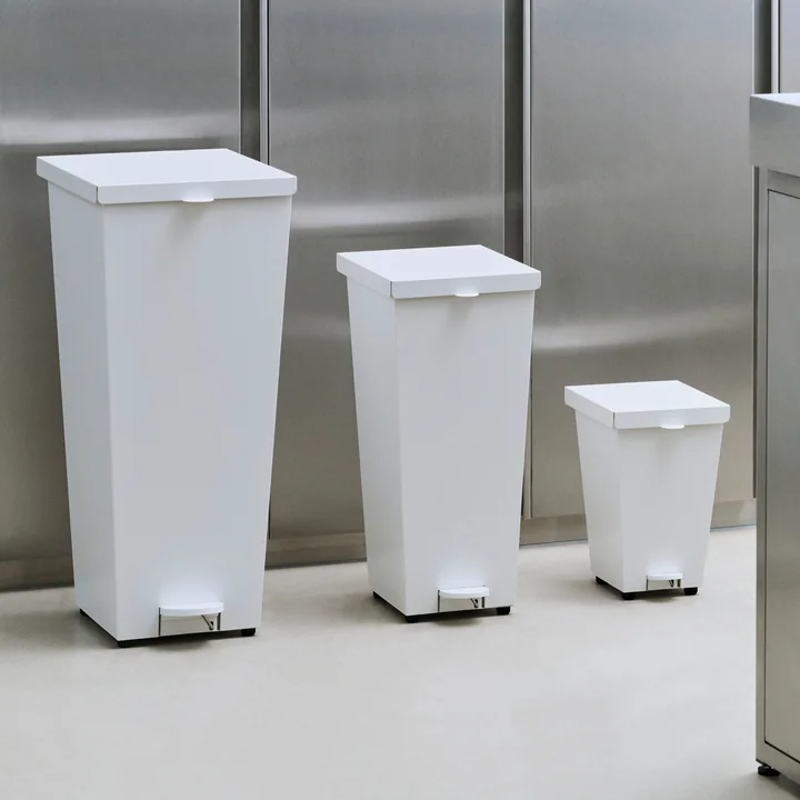 HAY - Loop Poubelle, blanc