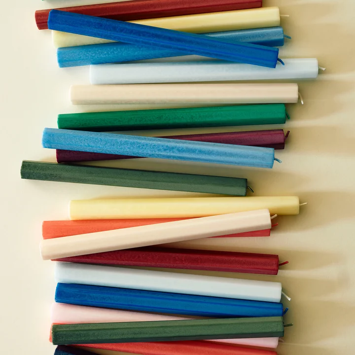 HAY - Hexagon Bougies à tige H 24 cm