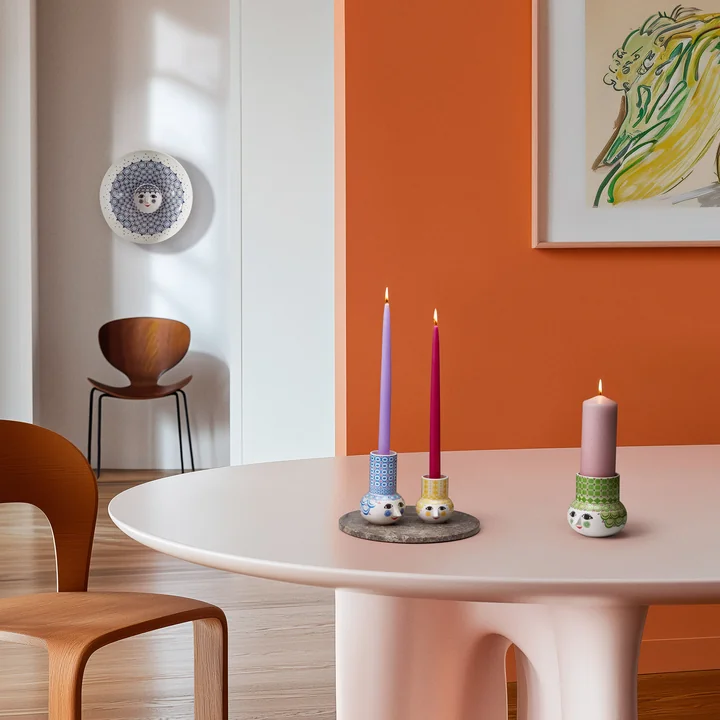 Bjørn Wiinblad - Olga Porte-bougies en bloc