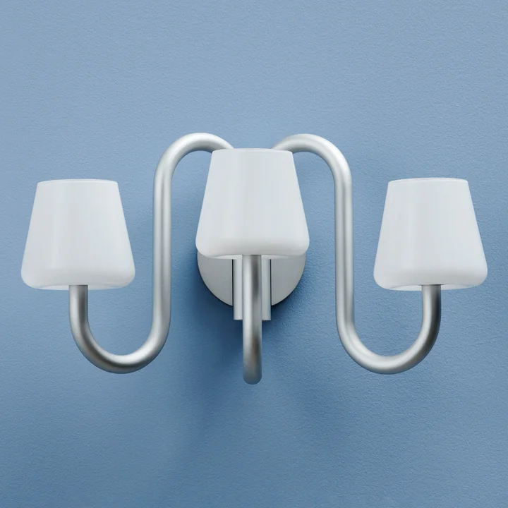 HAY - Apollo Applique murale, verre blanc opalin