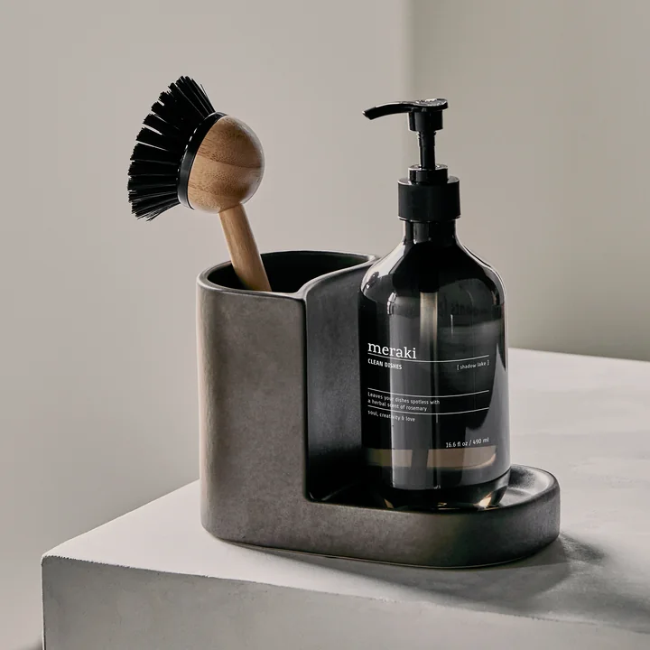 Meraki - Datura Système de rangement, 18 x 10. 5 x 13 cm, gris foncé