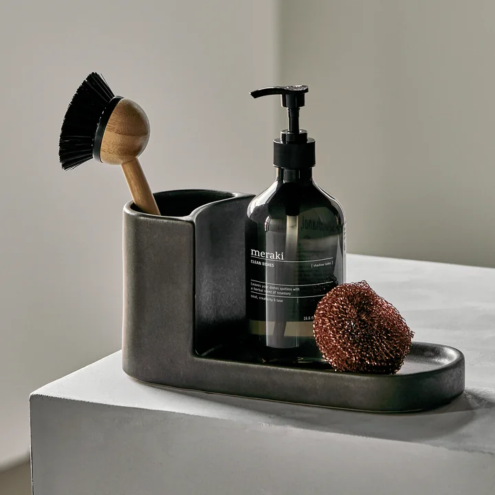 Meraki - Datura Système de rangement, 26 x 10. 5 x 1 2. 5 cm, gris foncé