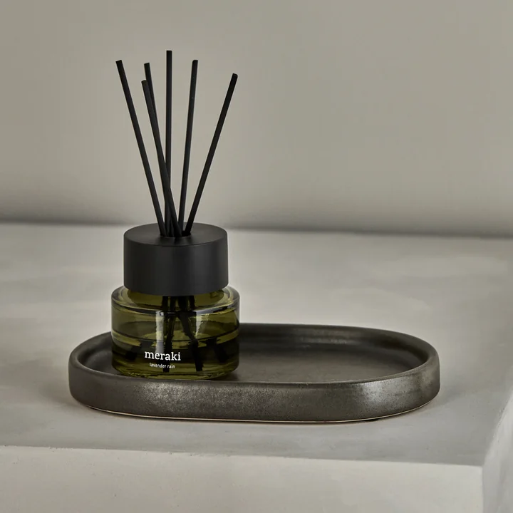 Meraki - Datura Plateau, 20 x 1 2. 5 cm, gris foncé